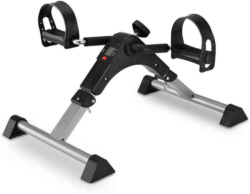 starprim Foldable Mini Fitness Cycle Pedal Exerciser Bike Gym Machine Mini Pedal Exerciser Cycle