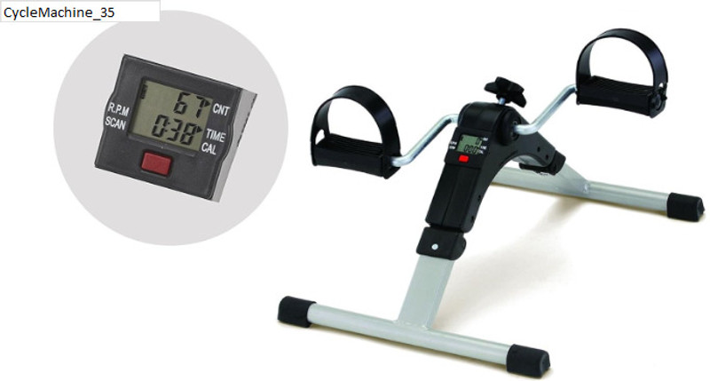 VVG TRADERS Mini Pedal Exercise Cycle / Fitness Bike (With Digital Display)_B23 Mini Pedal Exerciser Cycle
