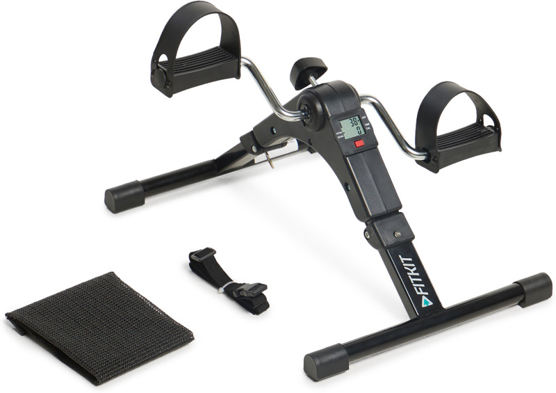 FITKIT Pedalgo with Adjustable Resistance | Compact & Portable Perfect for Home Use Mini Pedal Exerciser Cycle