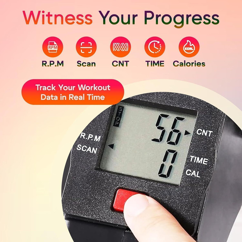 prefacto Mini Cycle Folding ,Pedal Exercise, Digital Display Sutable For Everyone Mini Pedal Exerciser Cycle
