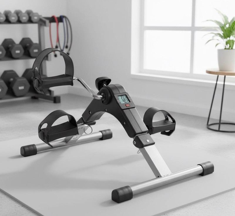 YESRUER Fitness Cycle - Foot Pedal Exercise Mini Pedal Exerciser Cycle Mini Pedal Exerciser Cycle