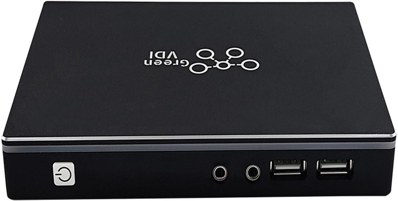 Green VDI GVDI600 Ultra Thin Client / Zero Client Linux - Linux, ARM, Quad Core, 2 GB DDR3, 8 GB EMMC Flash Mini PC(Blue)