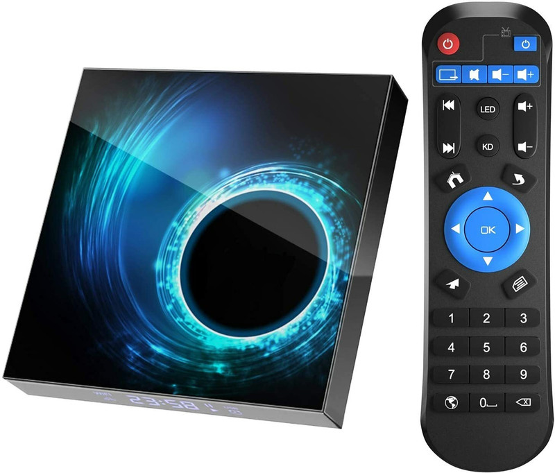 Techdash Mini PC Box with with 4K Display,Bluetooth, Android 10, 4GB - Android v4.4 (KitKat), NITEL, H616, 4 GB DDR3, 32 GB 10 Mini PC(Black)
