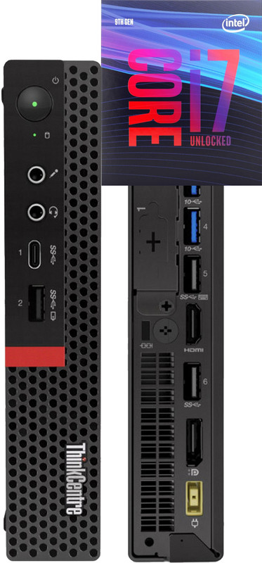 BESTYLISH ThinkCentre Mini PC | Core™ i7-9700 [WUW] Core i7 (9th Gen) (32 GB RAM/Intel® UHD 4K 630 Graphics/1 TB SSD Capacity/Windows 11 Pro) Mini Tower with MS Office