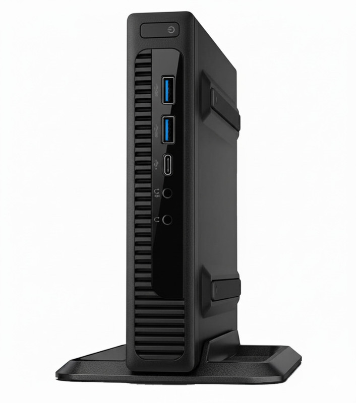 Nayajaisa (Refurbished)Elitedesk 800G2 Tiny i3 6th 8-256 - Windows 11 Pro, WiFi/MS Office/USB/Ethernet/Black/1 Year Warranty/ Integrated, i3 6th 8-256, 8 GB DDR4, 256 GB SSD Mini PC(Black)