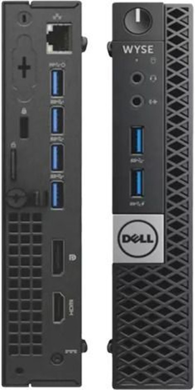 DELL (Refurbished) Wyse 7040 Mini-PC High Performance Mi Pc - Windows 10, Intel UHD Graphics 530 ( Intel Core i5-6th Generation) Processor Type, I5-6500, 530 MB Graphics Card, 8 GB DDR4, 512 GB SSD Mini PC(Black)