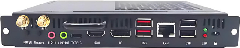 Notch Notch_Mini_PC_OPS - Windows 11 Pro, Tiger Lake-UP4, Mobile Processor (Laptop), 0 GB Graphics Card, 8 GB DDR4, 512 GB SSD Mini PC(Black)
