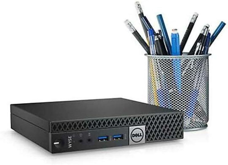 DELL Refurbished Wyse_7040 - Windows 11 Pro, Intel HD Graphic, i5-6th Generation, 8 GB DDR4 High Speed, 256 GB SSD with 6 Month Warranty Wi-Fi 5GHz, Bluetooth Supported. Mini PC(Black)