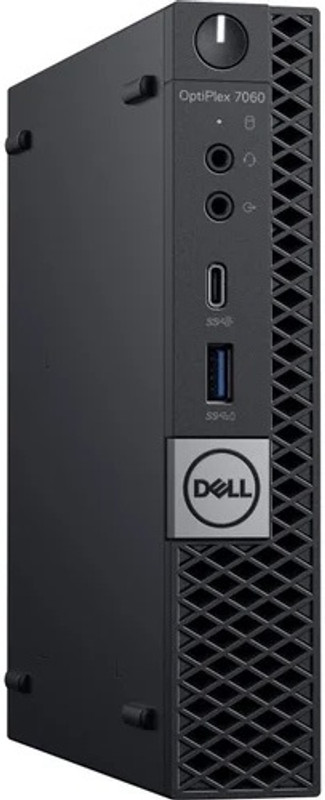DELL REFURBISHED OPTIPLEX 7060 - Windows 11 Pro, Intel, i3-8th Gen, 8 GB DDR4 (Upgradable), 256 GB SSD (Upgradable) WIFI 5Ghz 6 Month Warranty Mini PC(Black)