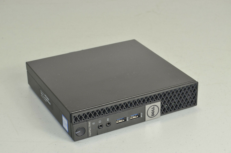 INNOV Refubrished Dell WYSE 7040 Micro Business Desktop Computer - Windows 11 Pro, Core i5-6th,, 6500 Intel, 0 MB Graphics Card, 8 GB DDR-4, 256 GB SSD M.2 Mini PC(Black)