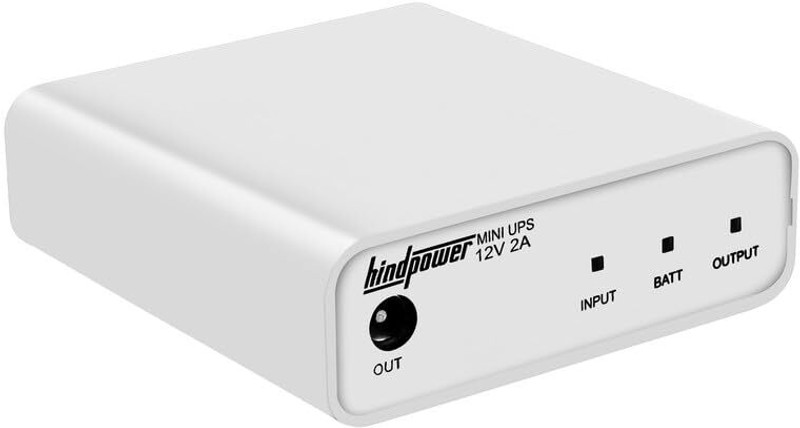 Hindpower Mini UPS Pro Edition – 12V 2A | High-Capacity Battery Power Backup for Router