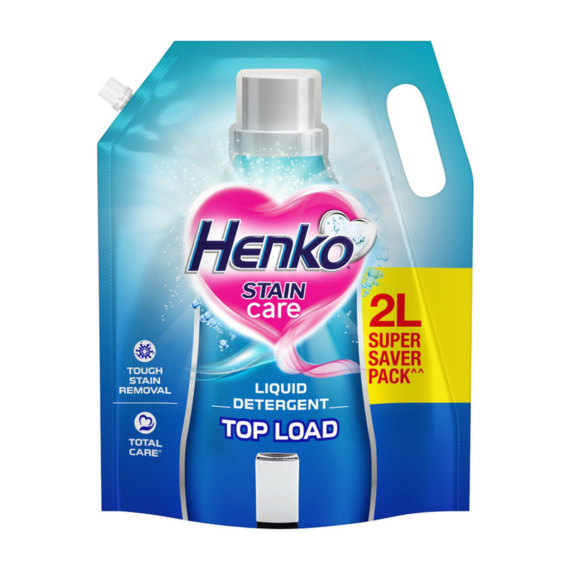 Henko Stain Care Top Load Fresh Liquid Detergent(2 L)