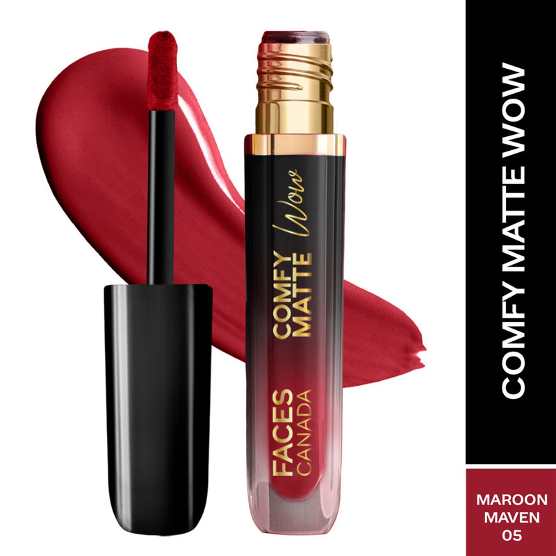 FACES CANADA Comfy Matte Wow Liquid Lipstick