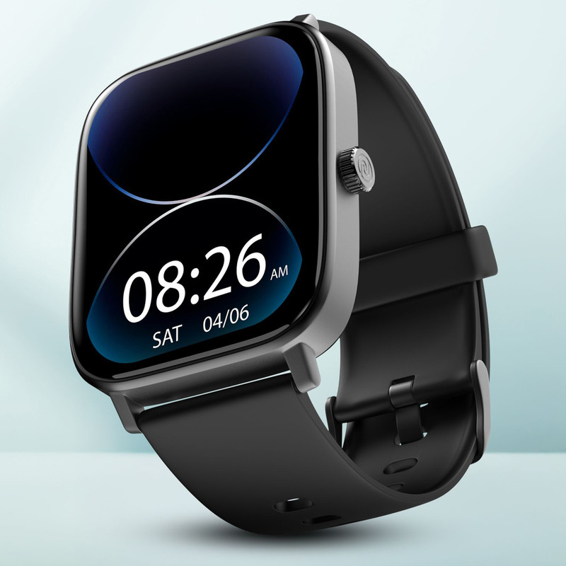 Noise Colorfit Icon 2 1.8'' Display with Bluetooth Calling, AI Voice Assistant Smartwatch(Jet Black Strap, Regular)