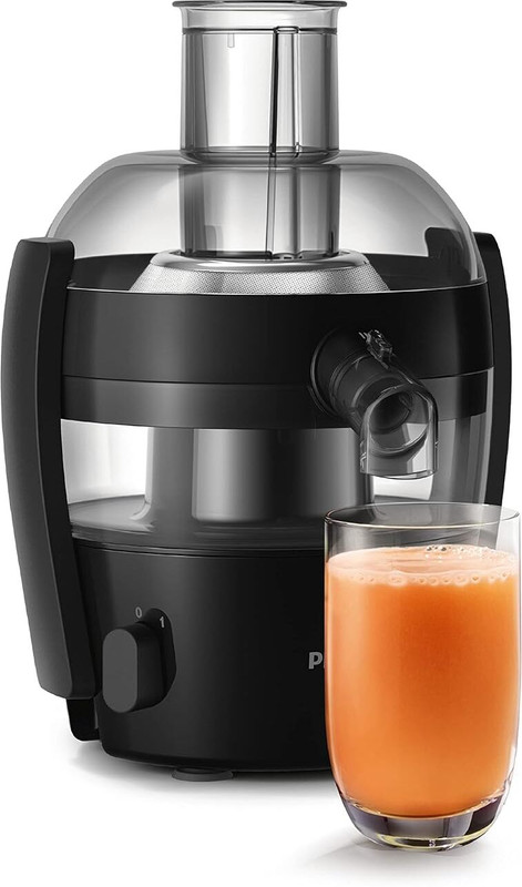 PHILIPS HR1832 500 W Juicer(HR1832/00 | 1 Jar | Ink Black)