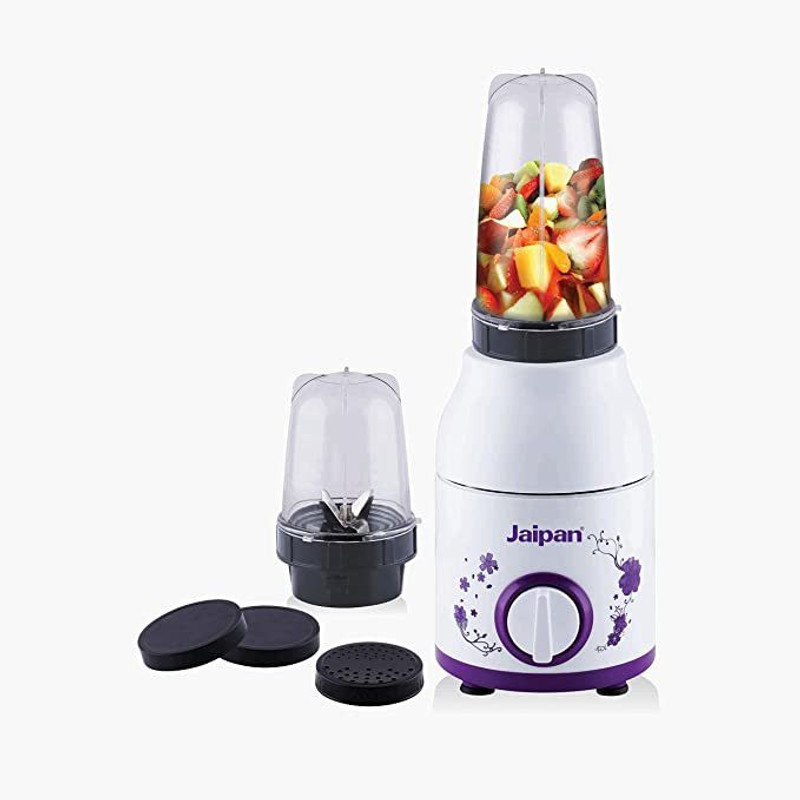 Jaipan by JAIPAN Nutri Maxx Mixer Grinder, 450W, 2 Jars (White) ?JPNB0069 450 Juicer Mixer Grinder (2 Jars, White)
