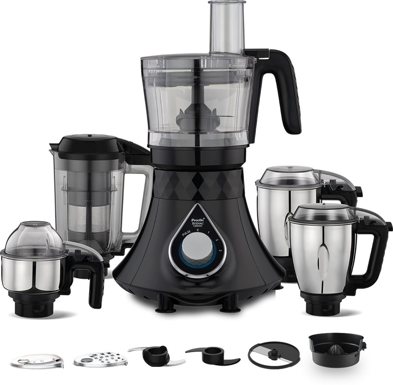 Preethi Zodiac Cosmo MG236 Mixer Grinder with 5 jars