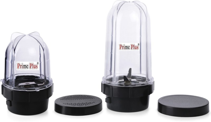 PRIME PLUS Bullet Jar Set Black 200 W Juicer(Bu Jar set Black | 2 Jars | Black)