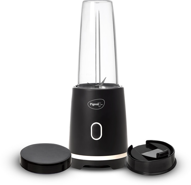 Pigeon PG Personal Blender - Pure 300 W Mixer Blender(19004573 | 1 Jar | Black, Grey)