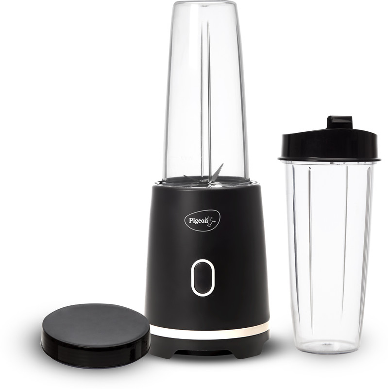 Pigeon PG Personal Blender - Pure Pro 300 W Mixer Blender(19004574 | 2 Jars | Black, Grey)