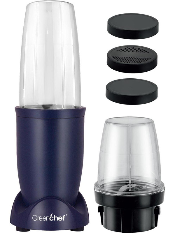 Greenchef Nutri Smash 220 W Juicer Mixer Grinder(Smash Blender | 2 Jars | Black, Pink, White, Blue)