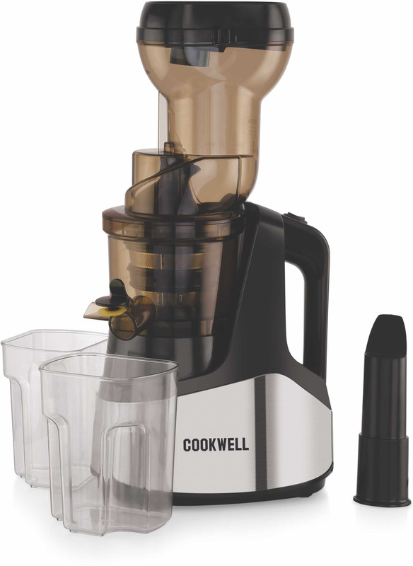 cookwell Slow Juicer 500 W Juicer(Cold Press | 2 Jars | Steel)