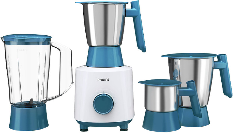 PHILIPS HL7536/01 500 W Mixer Grinder (4 Jars, Blue)