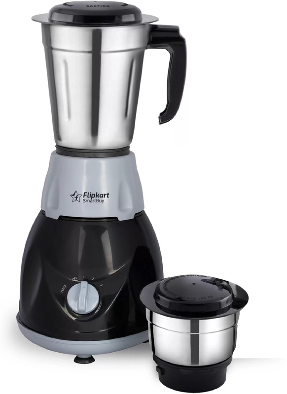 Flipkart SmartBuy Storm Mx PowrChef 500 W Juicer Mixer Grinder(Strm Mx PowrChef | 2 Jars | Black)