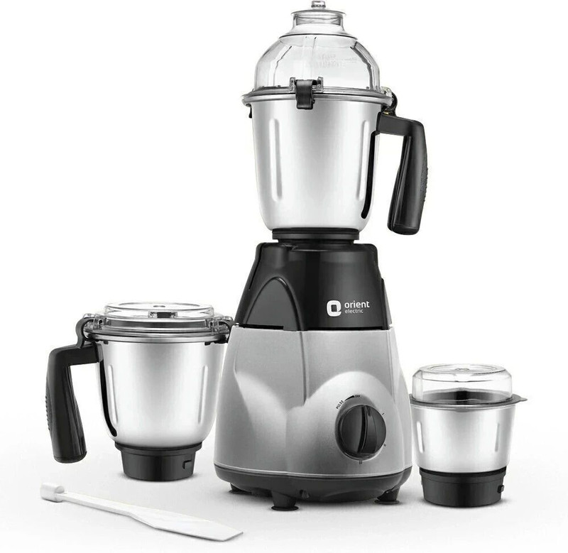 Orient Electric MGCS120G3 1200 W Mixer Grinder(MGCS120G3 | 3 Jars | Black)