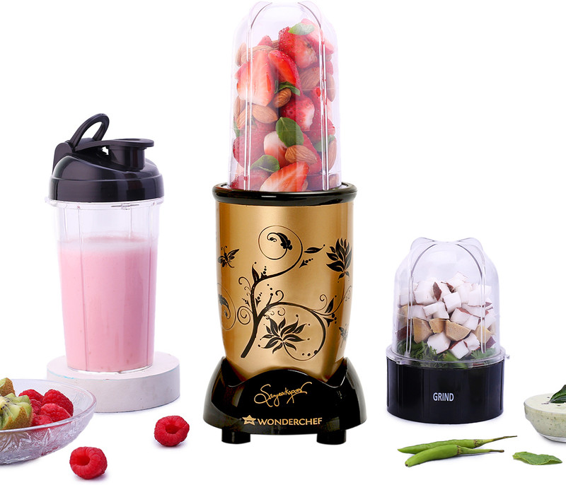 Wonderchef Nutri-blend Juicer, Mixer, Grinder, Blender & Smoothie Maker