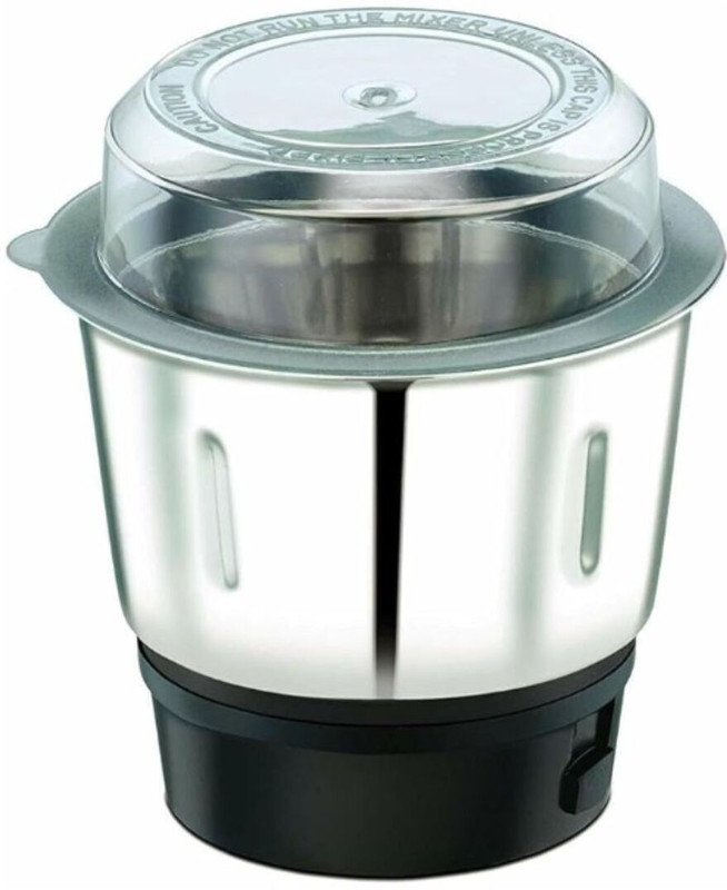 SHWENT Stainless Steel Mixer Grinder Jar Mixer Juicer Jar(450 ml)