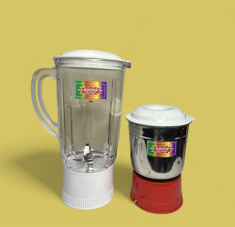 sontop JMG Juicer Jar (1500) with Grinder Jar (800ml) Mixer Juicer Jar(2300 ml)