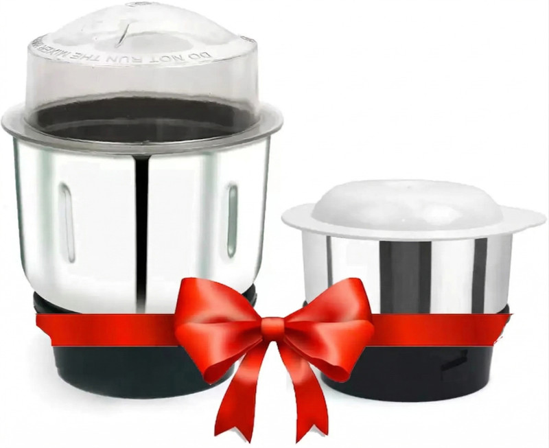 KEVRIZ Combo Chutney Jar, Mixer Jar (180 Ml 400 Ml) Suitable For All Local & Branded Mixer Juicer Jar(400 ml)