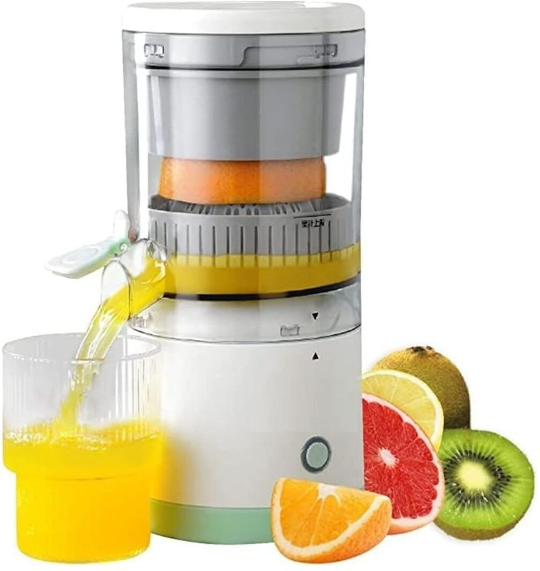 KLURIZ Plastic Electric Citrus Juicer – Rechargeable Orange & Lemon Juicer Hand Juicer(Multicolor)