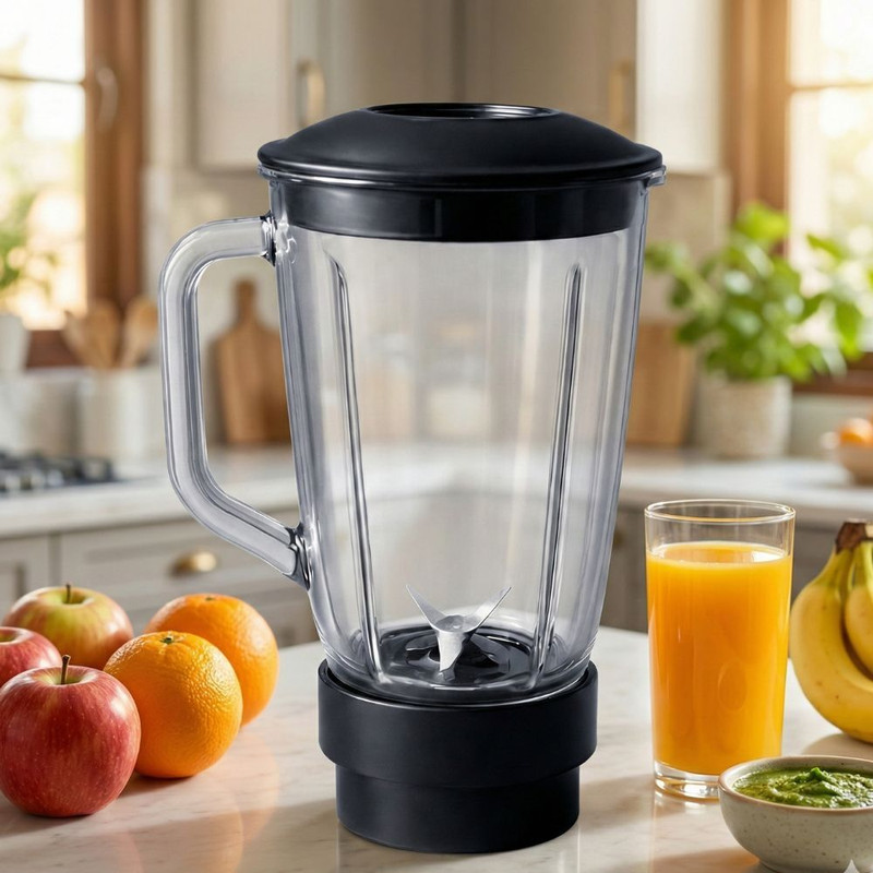 Anzman Heavy Quality Juicer Jar Mixer Juicer Jar(1500 ml)