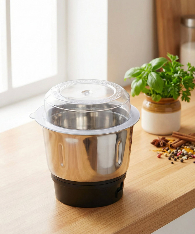 BAJAJ Original Chutney Jar Assembly | Genuine Mixer Grinder Spare Jar Mixer Juicer Jar(400 ml)