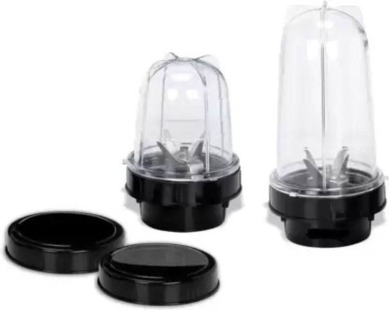 SS Enterprises Plastic bullet mixer grinder jar transparent Mixer Juicer Jar(500 ml)