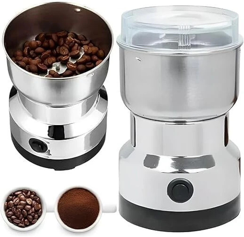 SIDHA Coffee Grinder Electric Multi function Small Food Grinder Grain Grinder Mixer Juicer Jar(0.5 L)