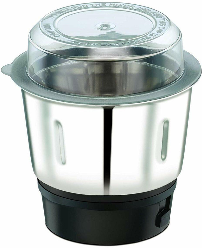 KEVRIZ Regular Chutney Jar Suitable for BAJAJ/ SUMEET/ PRESTIGE/ PREETHI/USHA Mixer Juicer Jar(400 ml)