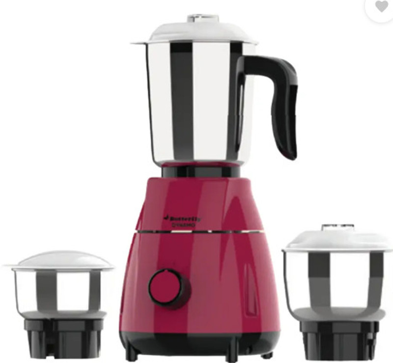 GSDgfsdg 3jars 500 W Mixer Grinder(DYNAMO | SS Jars | ShockProof ABS body 3 Jars | Red) Mixer Juicer Jar(700 ml)