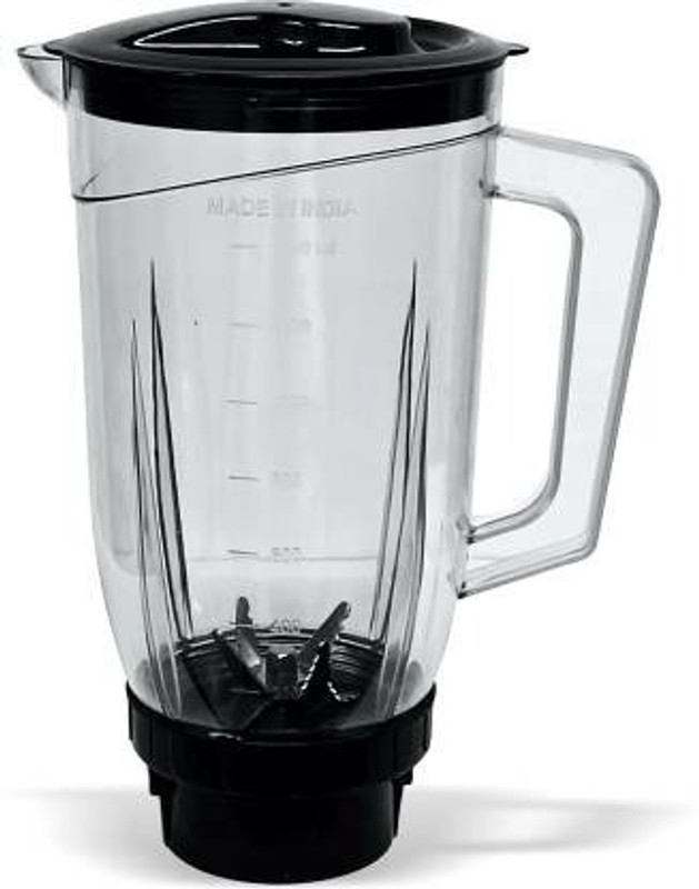 REGOLITH ENTERPRISES Blending Jar Set - Black (Without Filter) Mixer Juicer Jar(1 L)