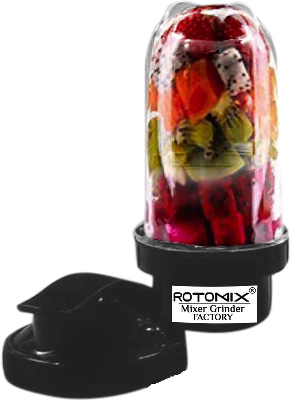 Silentpowersunmeet Big Bullet Juicer Jar for Mixer Grinder 1 Jar (530 ML) with gym sipper cap Mixer Juicer Jar(550 ml)