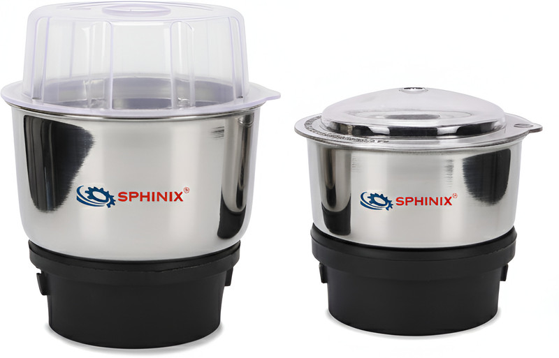 SPHINIX Neo Plus Chutney 450 ML & Coffee 250 ML Mixer Juicer Jar(450 ml)