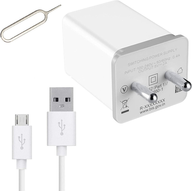 EYNK Wall Charger Accessory Combo for OPPO A1,A1k, A3,A31,A33,A37,A39,A3s,A5,A53,A57, A59,A5s,A7,A71,A71(2018)(White)