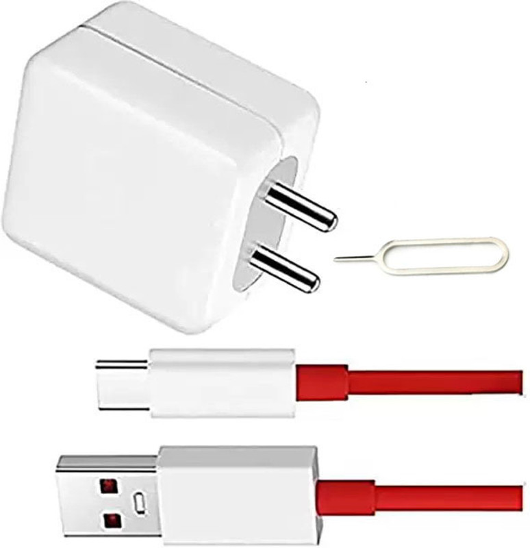 Badger Wall Charger Accessory Combo for Fast Charger Realme GT 5G/GT 2 Pro/X7 Pro 5G/Narzo 60 Pro 5G(Red, White)
