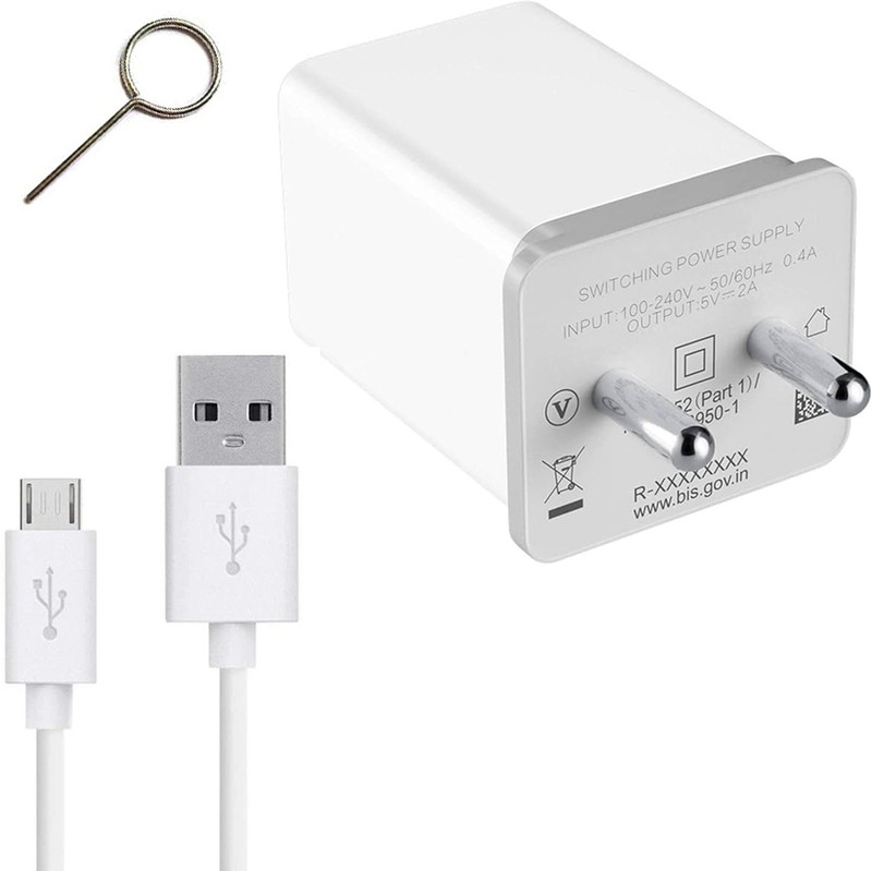 EYNK Wall Charger Accessory Combo for Oppo A83,A37,A71,A57,A15,A15S,A12,A31+2020,A11(White)