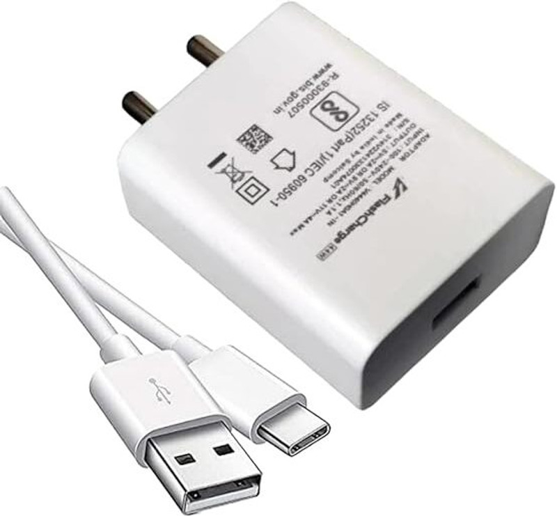 WEFIXALL Wall Charger Accessory Combo for SUPPORTS FLASH CHARGING,WAR[,DASH,VOOC,DART CHARGING(White)