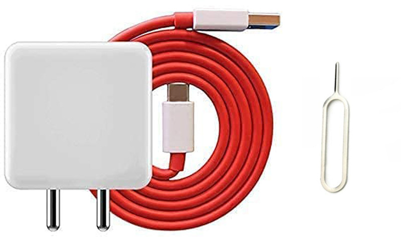 Badger Wall Charger Accessory Combo for Compatible Fast Oppo Reno11 5G/Reno10 /F23 /A59 /A79(White, Red)