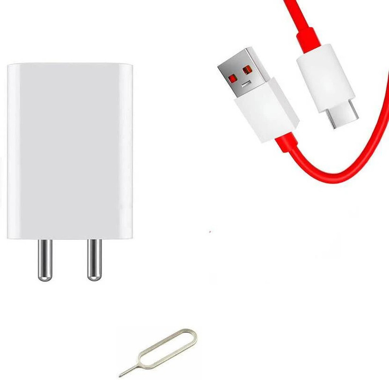Tagus Wall Charger Accessory Combo for Vivo Y300 5G, Vivo V40e 5G Fast Charger like Original Fast Charger Flash Adapter(White, Red)