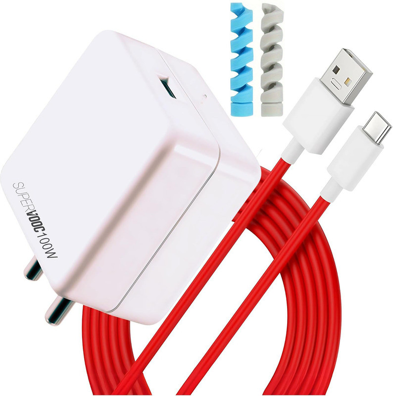 ShopsYes Wall Charger Accessory Combo for 80W Sam-Sung Galaxy A52s / A 52 s, Micromax IN 2B, Infinix Note 10(White)